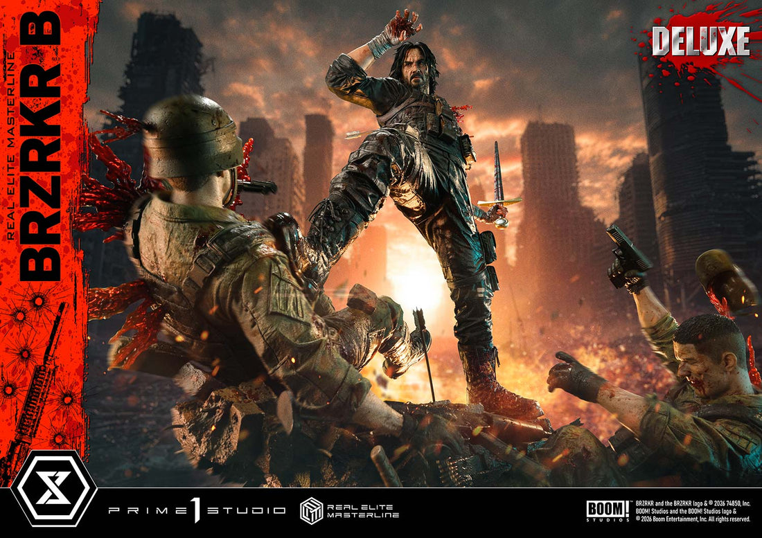 Estatuilla BRZRKR | B 1/4 Statue Real Elite Masterline | Prime 1 Studio | Tienda Anime | Tico Ofertas
