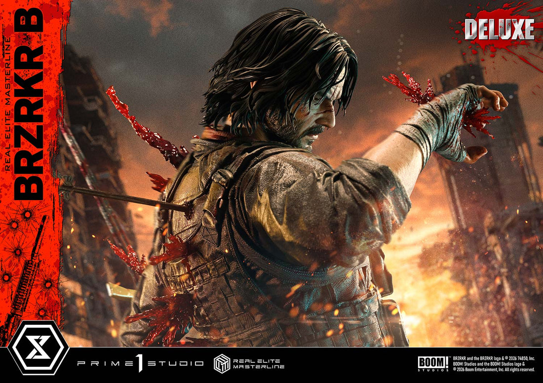Estatuilla BRZRKR | B 1/4 Statue Real Elite Masterline | Prime 1 Studio | Tienda Anime | Tico Ofertas