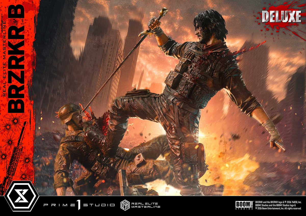 Estatuilla BRZRKR | B 1/4 Statue Real Elite Masterline | Prime 1 Studio | Tienda Anime | Tico Ofertas Prime 1 Studio