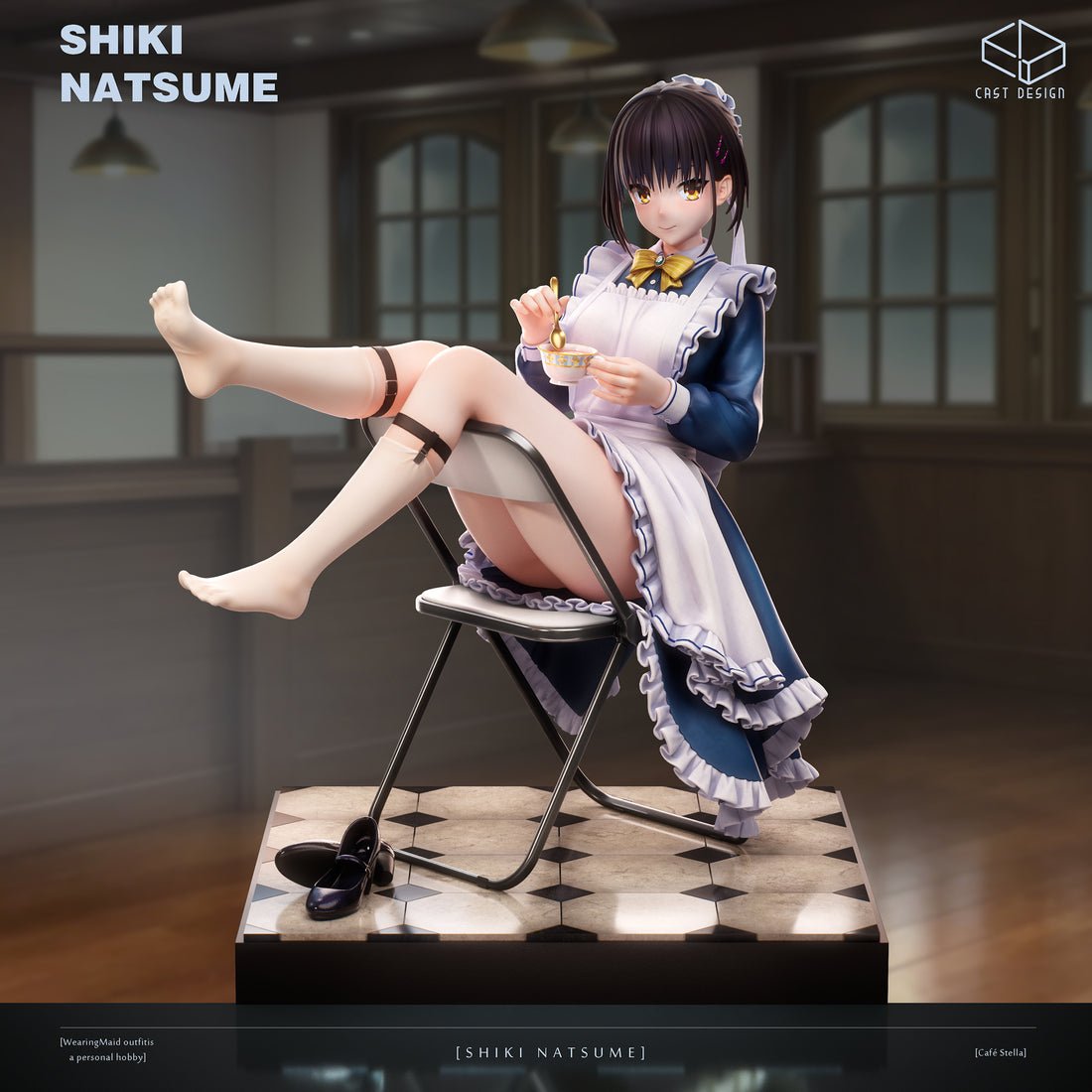 Estatuilla Cafe Stella and the Reaper’s Butterfly | Natsume Shiki 1/6 GK Statue | Cast Design Studio | Tienda Anime | Tico Ofertas