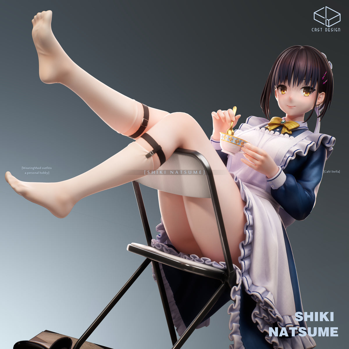 Estatuilla Cafe Stella and the Reaper’s Butterfly | Natsume Shiki 1/6 GK Statue | Cast Design Studio | Tienda Anime | Tico Ofertas Cast Design Studio