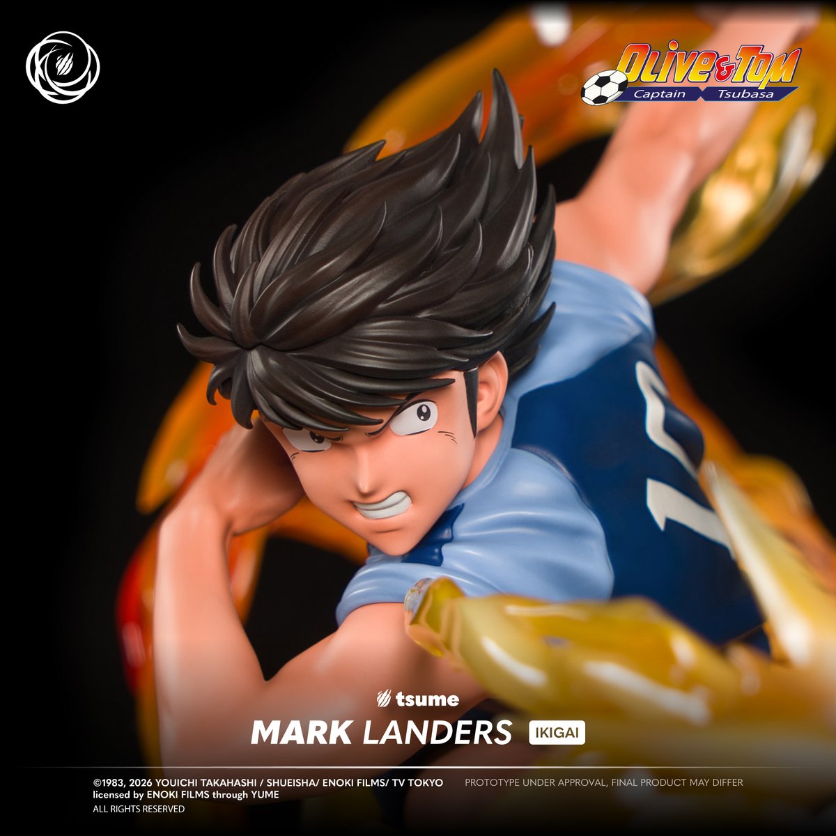 Estatuilla Captain Tsubasa | Mark Landers / Kojiro Hyuga | Tsume Studio | Tienda Anime | Tico Ofertas Tsume Studio