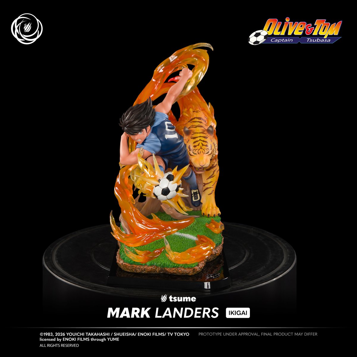 Estatuilla Captain Tsubasa | Mark Landers / Kojiro Hyuga | Tsume Studio | Tienda Anime | Tico Ofertas Tsume Studio