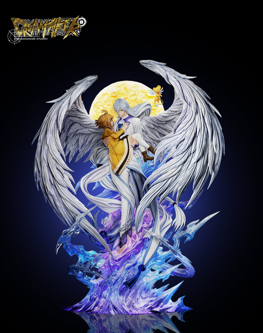 Estatuilla Cardcaptor Sakura | Yue holds Sakura | Dream Maker Studio | Tienda Anime Costa Rica | Tico Ofertas