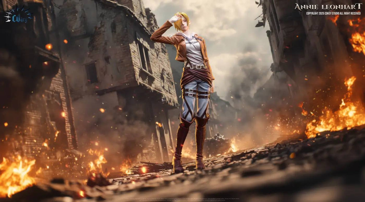 Estatuilla Cdkey Studio | Survey Corps Series | Annie Leonhart | Tienda Anime | Tico Ofertas Cdkey Studio