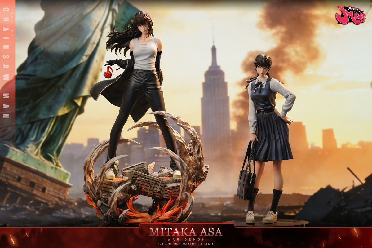 Estatuilla Chainsaw Man | Asa Mitaka x Yoru | Modomodo Studio | Tienda Anime | Tico Ofertas Modomodo Studio