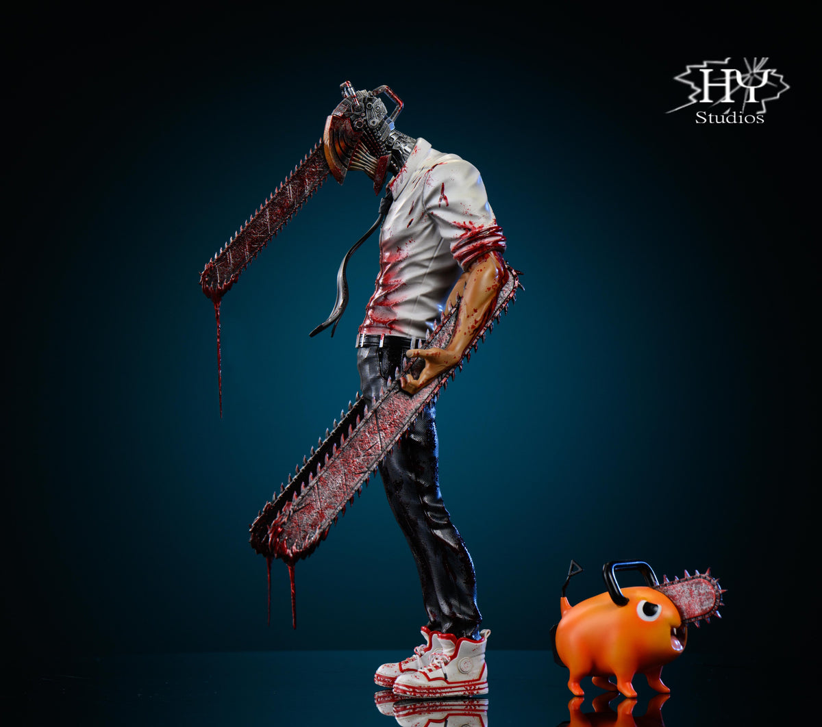 Estatuilla Chainsaw Man | Denji / Chainsaw Demon | HY Studio | Tienda Anime Costa Rica | Tico Ofertas HY Studio