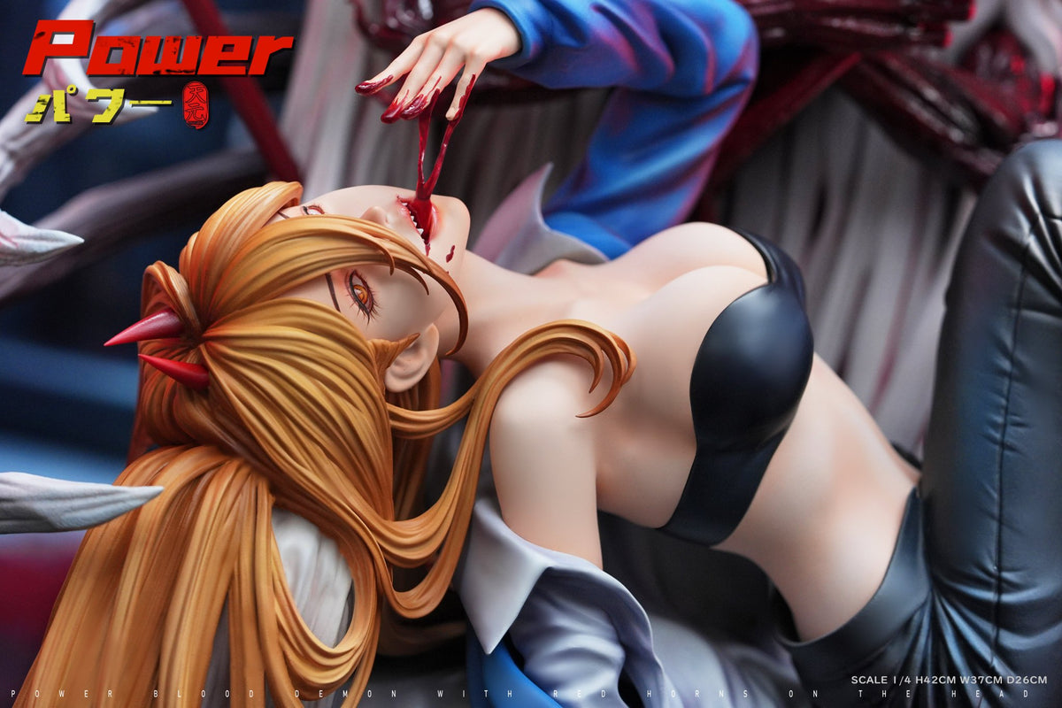 Figura de colección Estatuilla Chainsaw Man | Power | Tian Yuan Studio de Kawa Design
