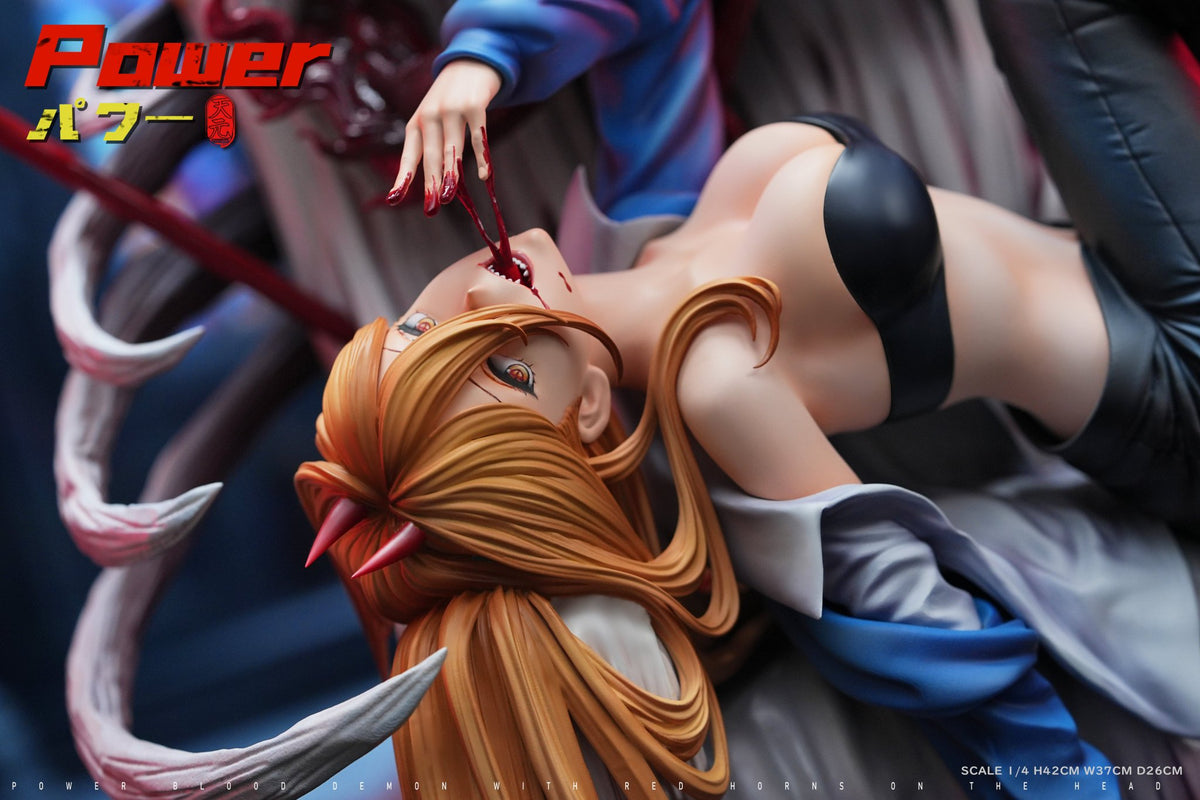 Figura de colección Estatuilla Chainsaw Man | Power | Tian Yuan Studio de Kawa Design