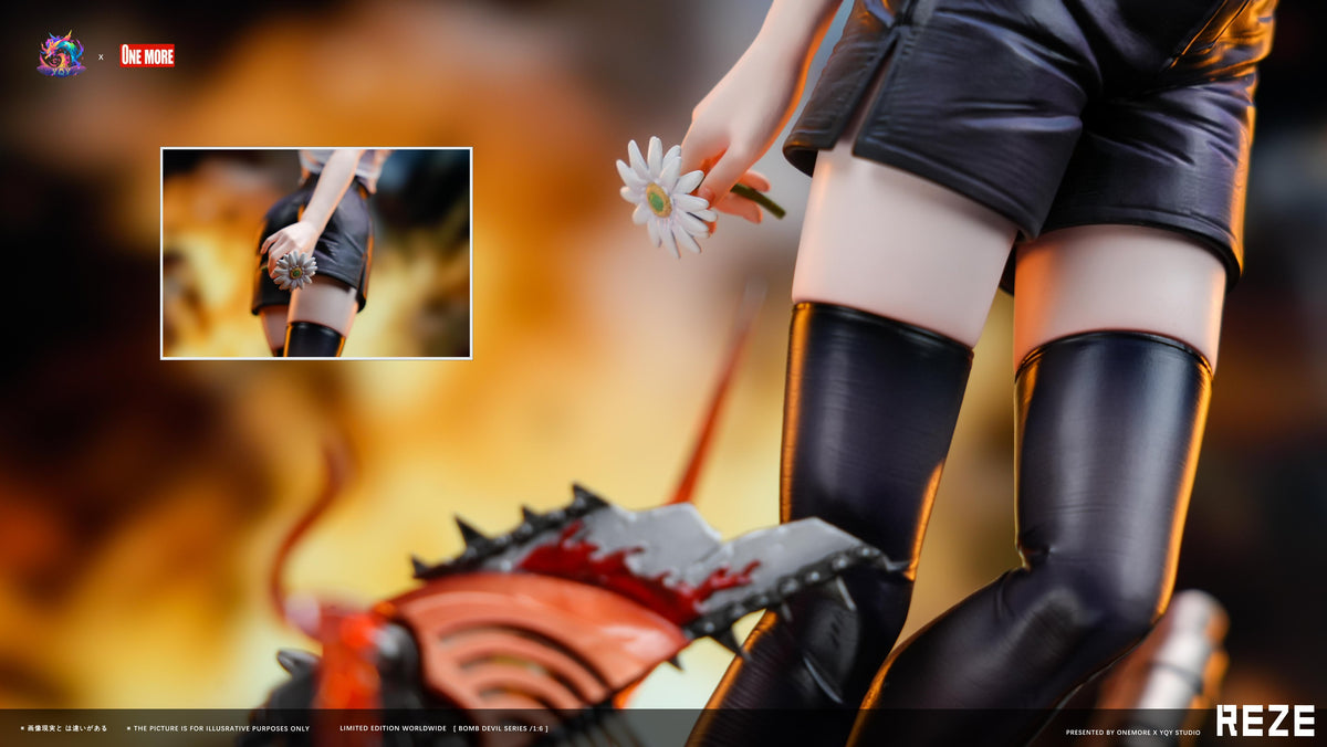 Estatuilla Chainsaw Man | Reze GK Statue | ONE MORE Studio x YQY Studio | Tienda Anime | Tico Ofertas ONE MORE Studio x YQY Studio