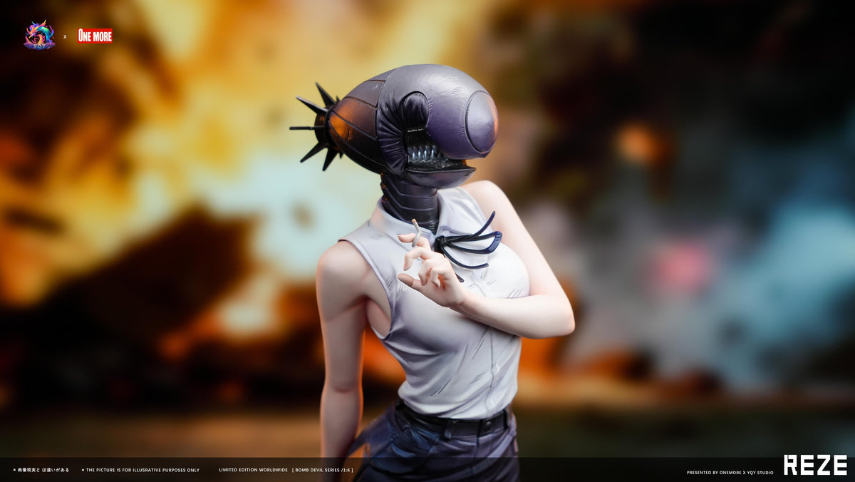 Estatuilla Chainsaw Man | Reze GK Statue | ONE MORE Studio x YQY Studio | Tienda Anime | Tico Ofertas ONE MORE Studio x YQY Studio