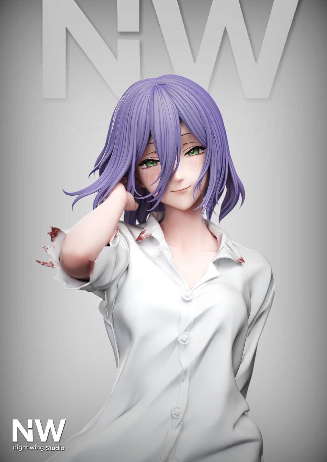 Estatuilla Chainsaw Man | Reze – Versión Playa | Night Wing Studio | Tienda Anime | Tico Ofertas