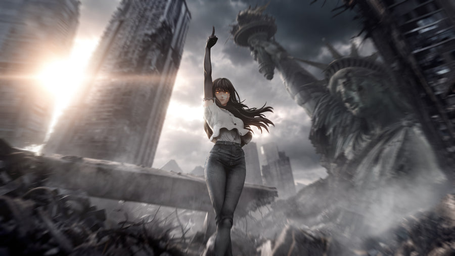 Estatuilla Chainsaw Man | Yoru – War Devil | Night Wing Studio X HERA Studio | Tienda Anime | Tico Ofertas