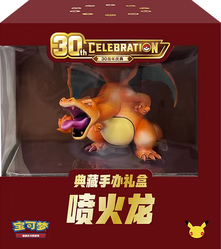 Estatuilla Charizard TCG celebra los 30 años de Pokémon Girl Art Studio