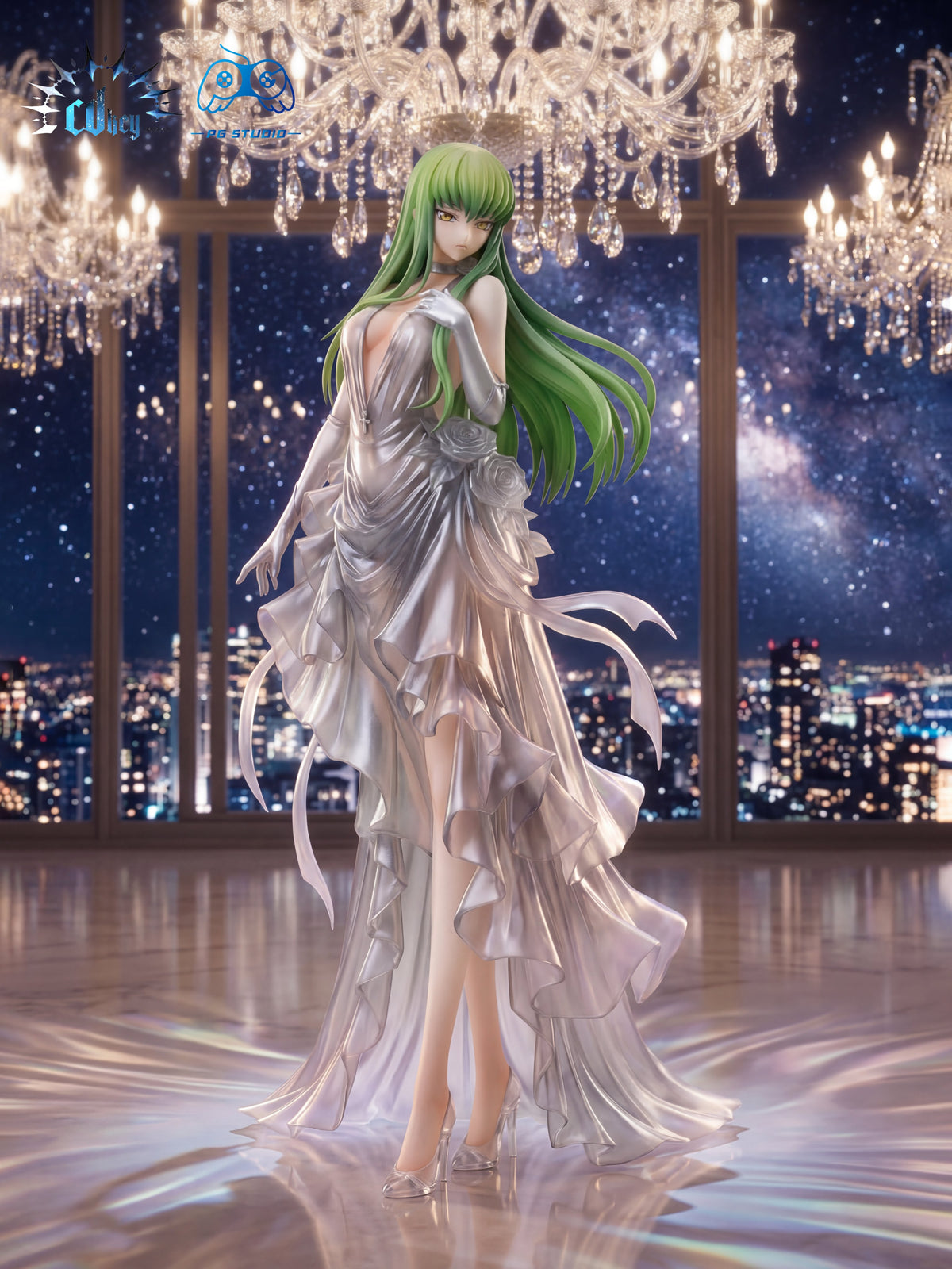 Estatuilla Code Geass: Lelouch of the Rebellion | C.C. (Evening Gown) | Cdkey Studio x PG Studio | Tienda Anime | Tico Ofertas Cdkey Studio x PG Studio