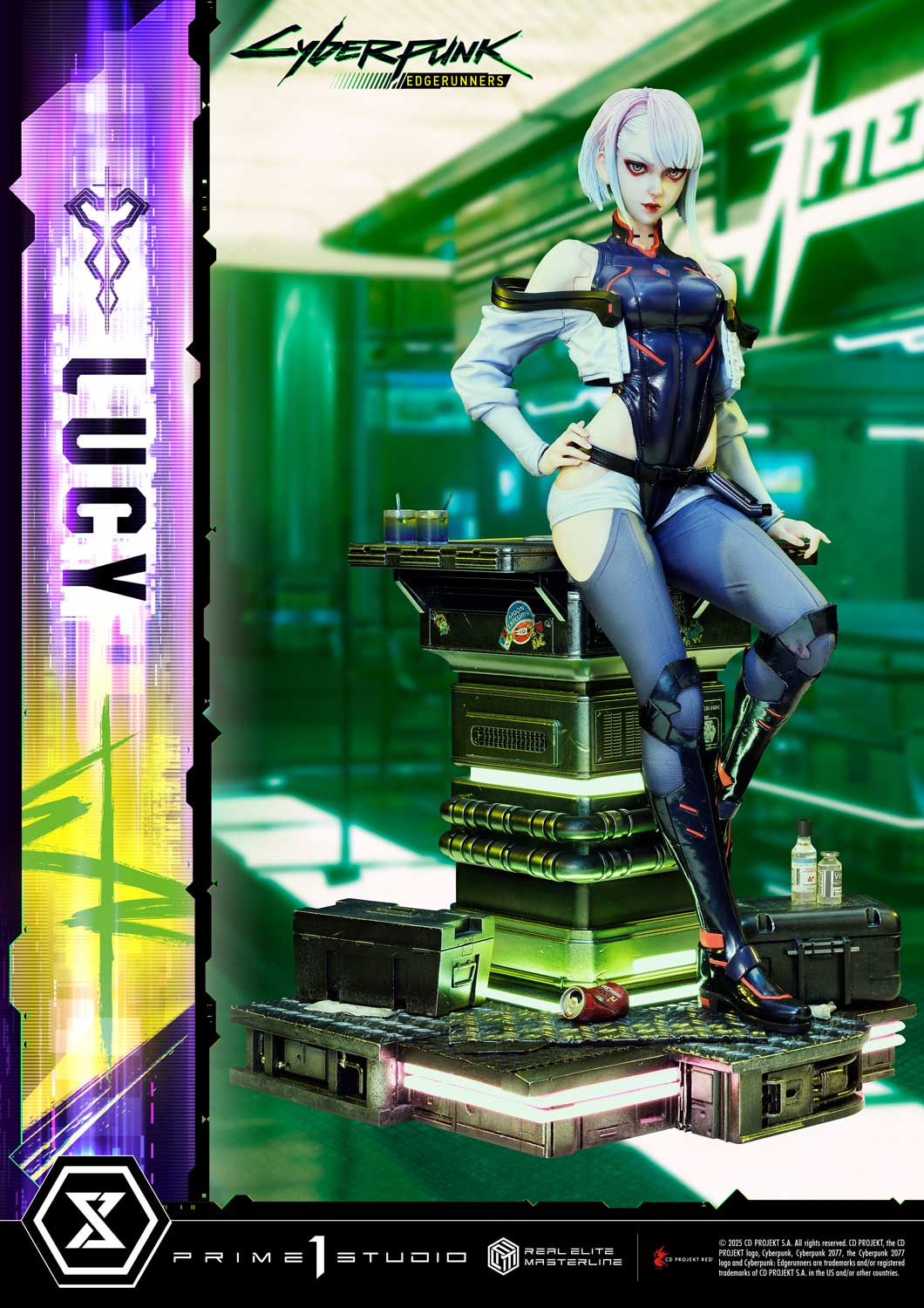 Estatuilla Cyberpunk: Edgerunners | Lucy | Prime 1 Studio | tienda anime | Tico Ofertas Prime 1 Studio