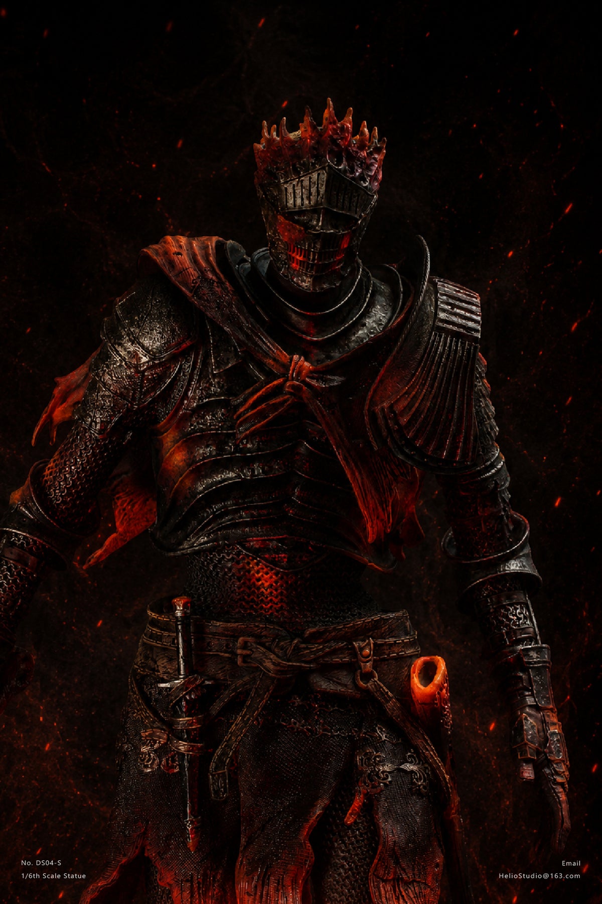 Figura de colección Estatuilla Dark Souls | Soul of Cinder | Helio Studio | Tienda Anime | Tico Oferta