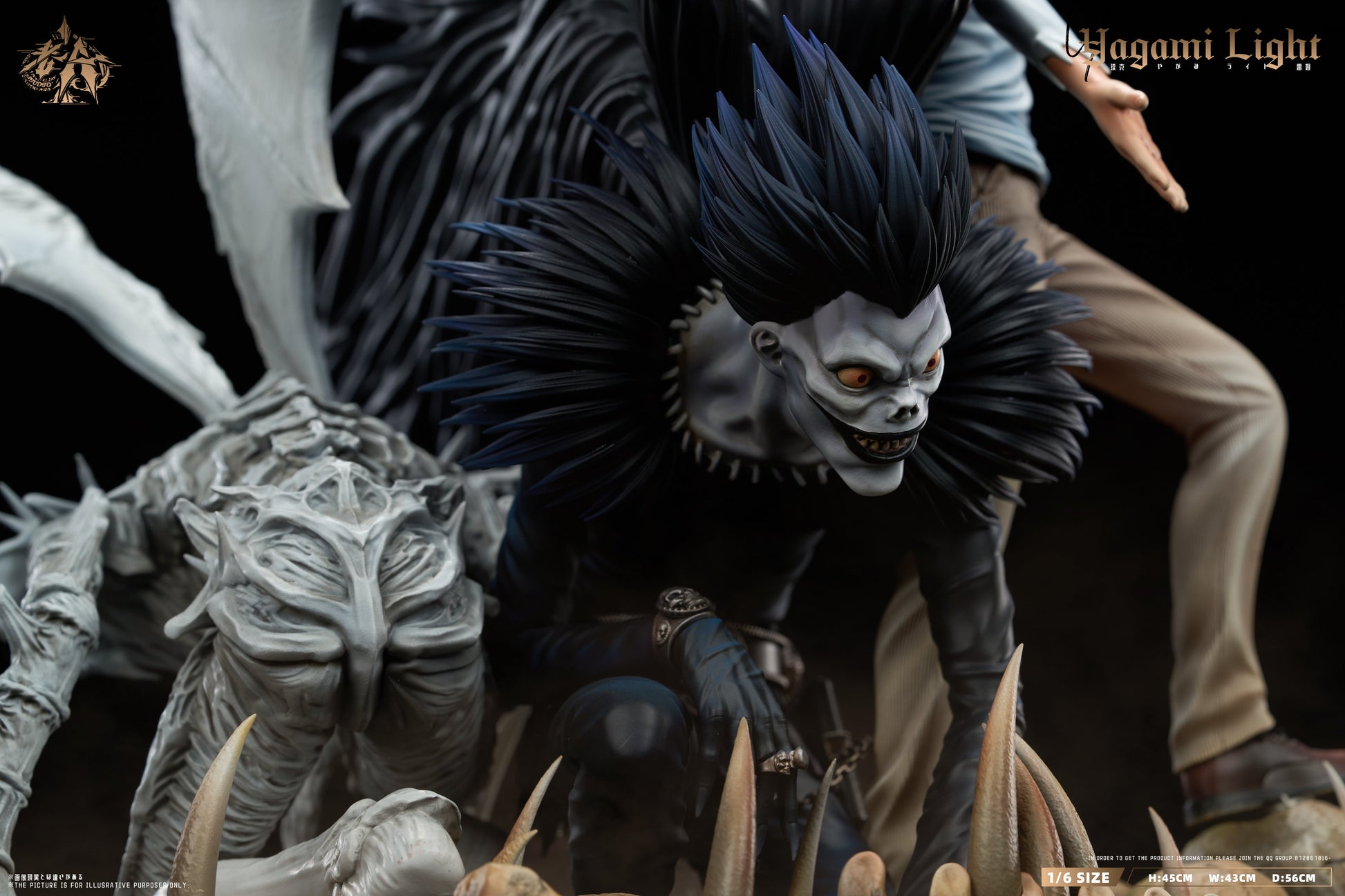 Estatuilla Death Note | Light Yagami, Ryuk y Rem | LaoA Studio | Tienda Anime | Tico Ofertas LaoA Studio