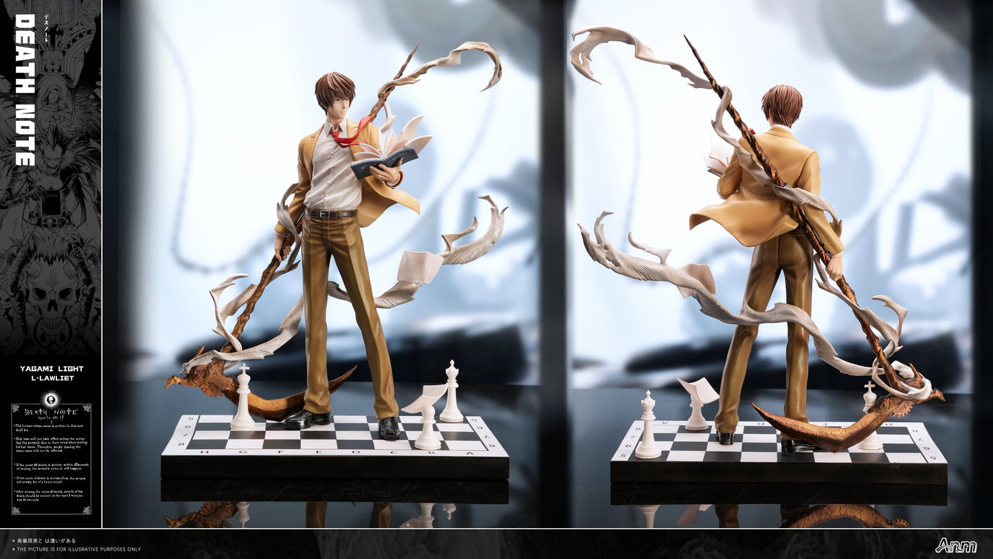 Estatuilla Death Note | Light Yagami X L Lawliet | Anm Studio | Tienda Anime | Tico Ofertas Anm Studio