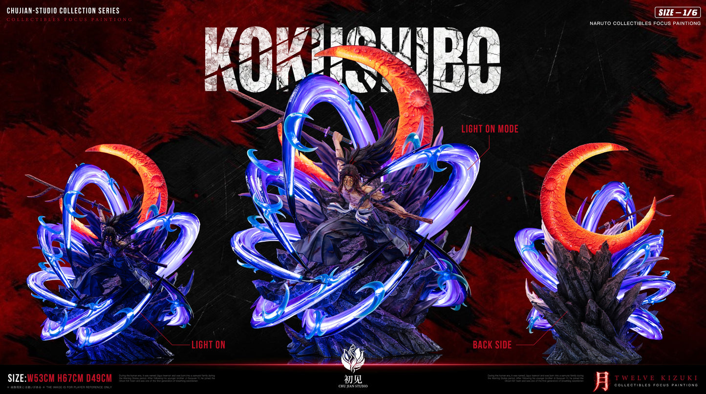 Estatuilla Demon Slayer | Kokushibo 1/6 GK Statue LED | CHUJIAN Studio | Tienda Anime | Tico Ofertas CHUJIAN Studio