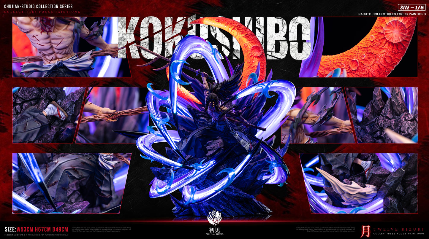 Estatuilla Demon Slayer | Kokushibo 1/6 GK Statue LED | CHUJIAN Studio | Tienda Anime | Tico Ofertas CHUJIAN Studio