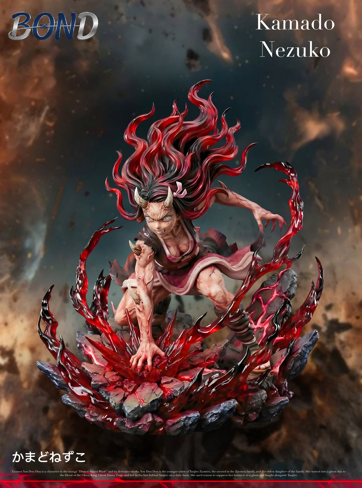 Estatuilla Demon Slayer | Nezuko Kamado | BOND Studio | Tienda Anime | Tico Ofertas BOND Studio