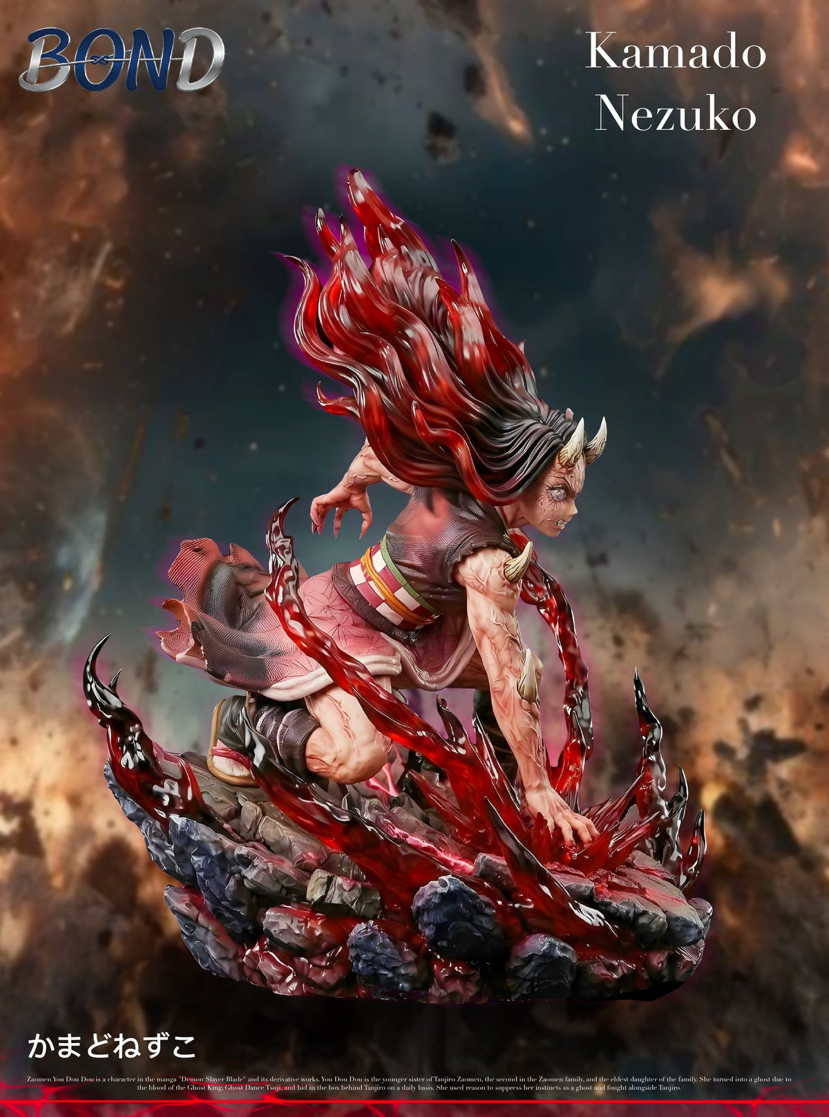 Estatuilla Demon Slayer | Nezuko Kamado | BOND Studio | Tienda Anime | Tico Ofertas BOND Studio