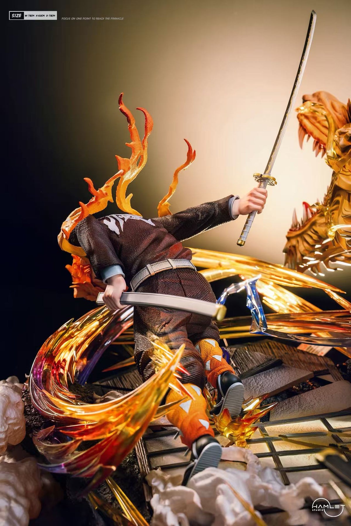 Estatuilla Demon Slayer | Zenitsu Agatsuma | Hamlet Studio | Tienda Anime | Tico Ofertas Hamlet Studio