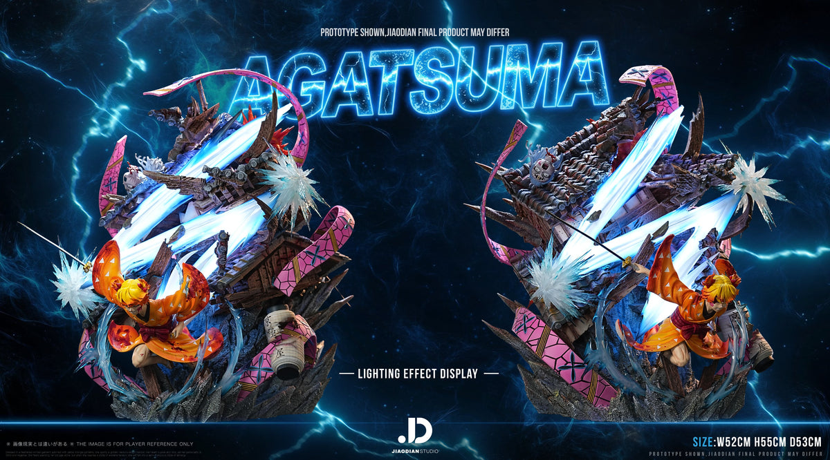 Estatuilla Demon Slayer | Zenitsu Agatsuma vs Daki | JIAO DIAN Studio | Tienda Anime Costa Rica | Tico Ofertas JIAO DIAN Studio