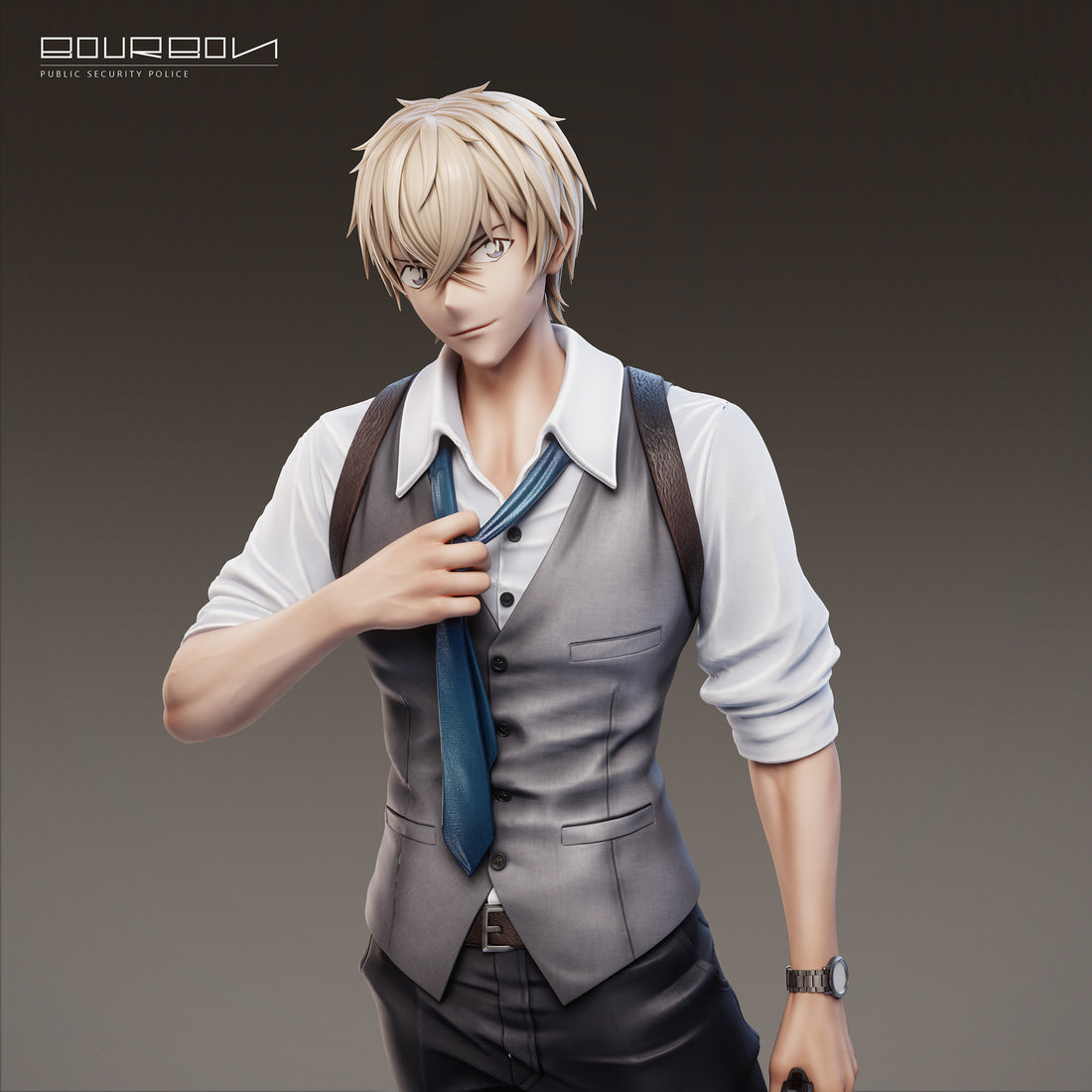Estatuilla  Detective Conan | Tooru Amuro | CLL Studio | Tienda Anime | Tico Ofertas