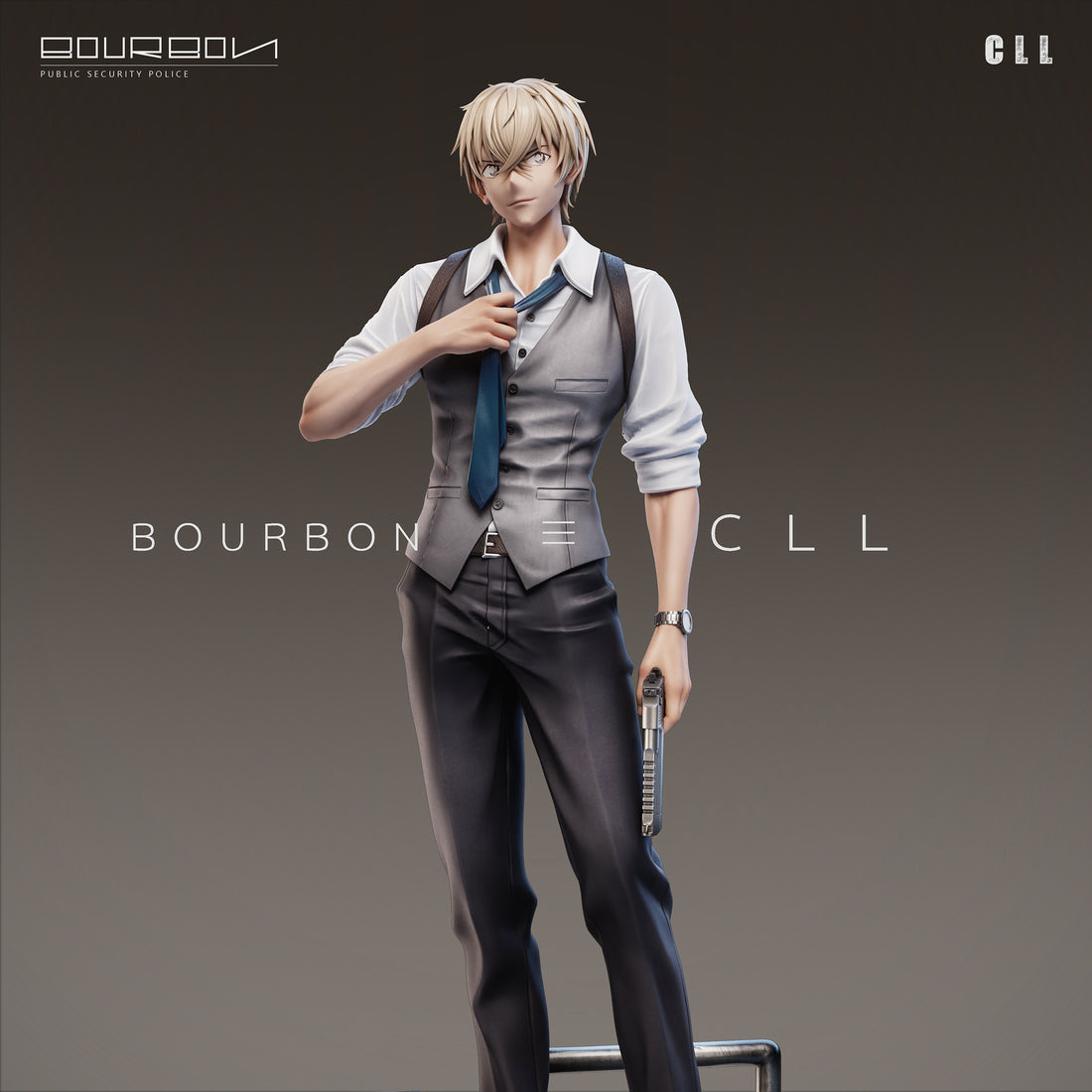 Estatuilla  Detective Conan | Tooru Amuro | CLL Studio | Tienda Anime | Tico Ofertas
