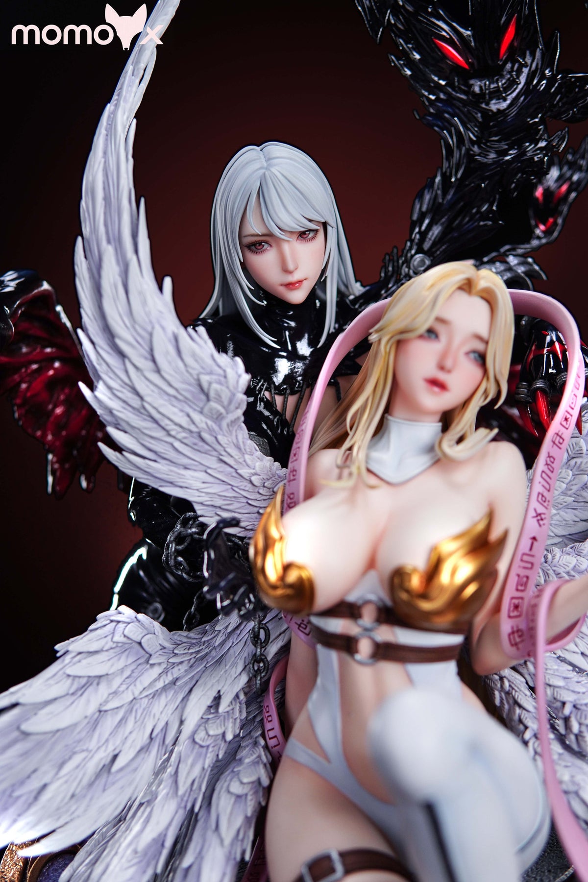 Estatuilla Digimon | Angel and Demon | MOMOX Studio | Tienda Digimon Costa Rica| Tico Ofertas MOMOX Studio