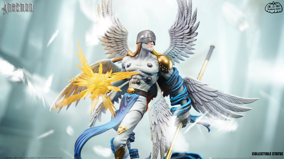 Estatuilla  Digimon | Angemon | Nan Gua Zhou Studio | Tienda Anime | Tico Ofertas Nan Gua Zhou Studio