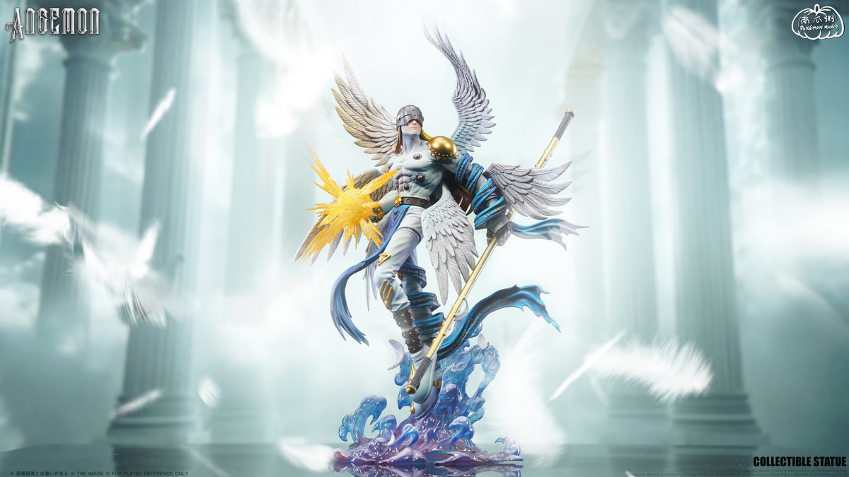 Estatuilla  Digimon | Angemon | Nan Gua Zhou Studio | Tienda Anime | Tico Ofertas Nan Gua Zhou Studio