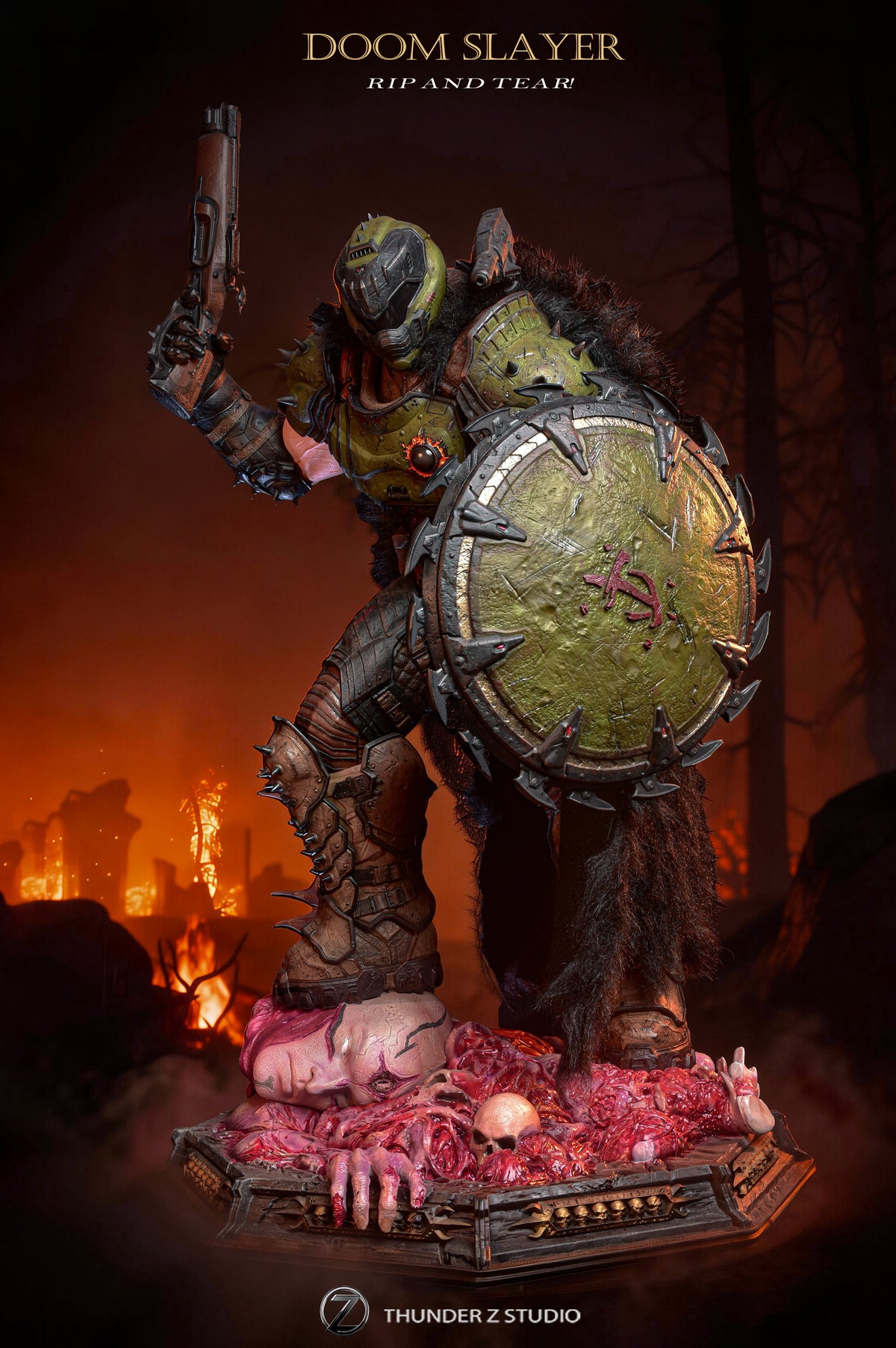 Estatuilla DOOM: The Dark Ages | Doom Slayer | THUNDER Z Studio | Tienda Anime | Tico Ofertas Good Smile Arts Shanghai