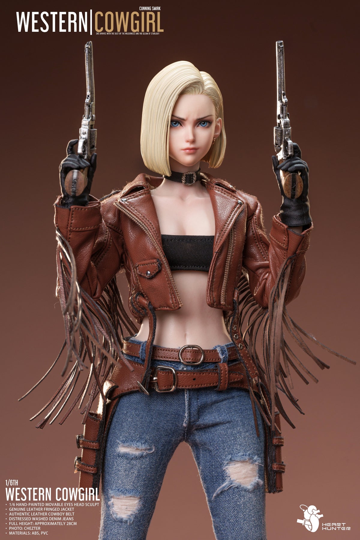 Estatuilla Dragon Ball | Android 18 1/6 Action Figure | HEART HUNTER Studio | Edición Coleccionista | Tico Ofertas HEART HUNTER Studio
