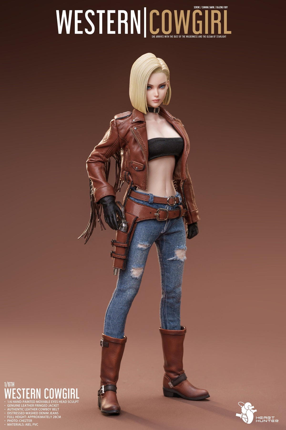 Estatuilla Dragon Ball | Android 18 1/6 Action Figure | HEART HUNTER Studio | Edición Coleccionista | Tico Ofertas HEART HUNTER Studio