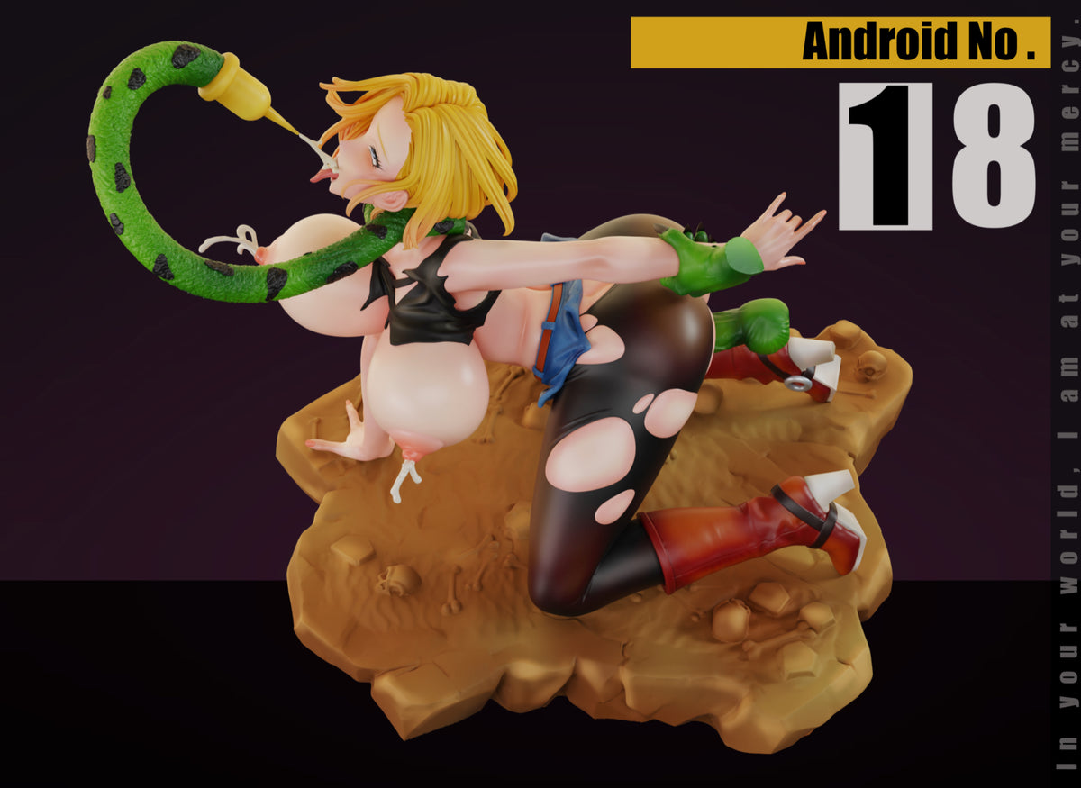 Figura de colección Estatuilla Dragon Ball | Android 18 | Murloc Studio