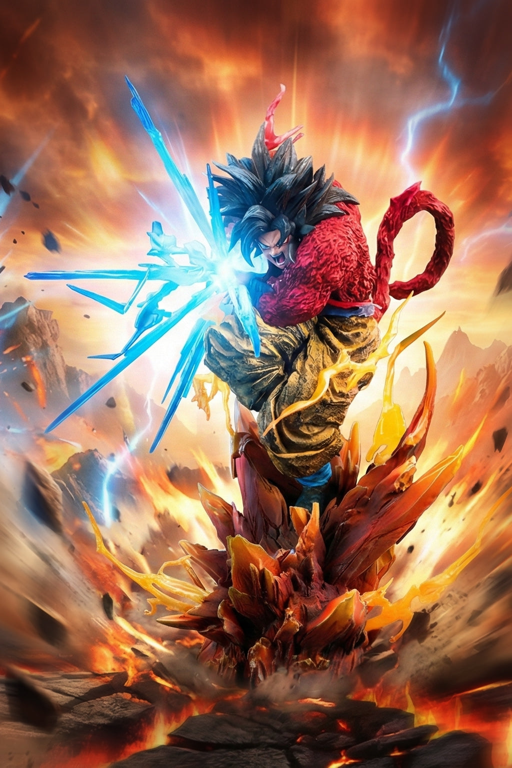 Estatuilla Dragon Ball | Son Goku Super Saiyan | Iron Curtain Studio | Tienda Anime Costa Rica | Tico Ofertas Iron Curtain Studio