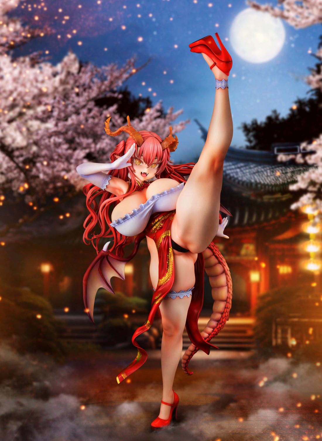 Estatuilla Dragon Girl Ryuka-chan 1/5 Figure | FROG | Tienda Anime | Tico Ofertas