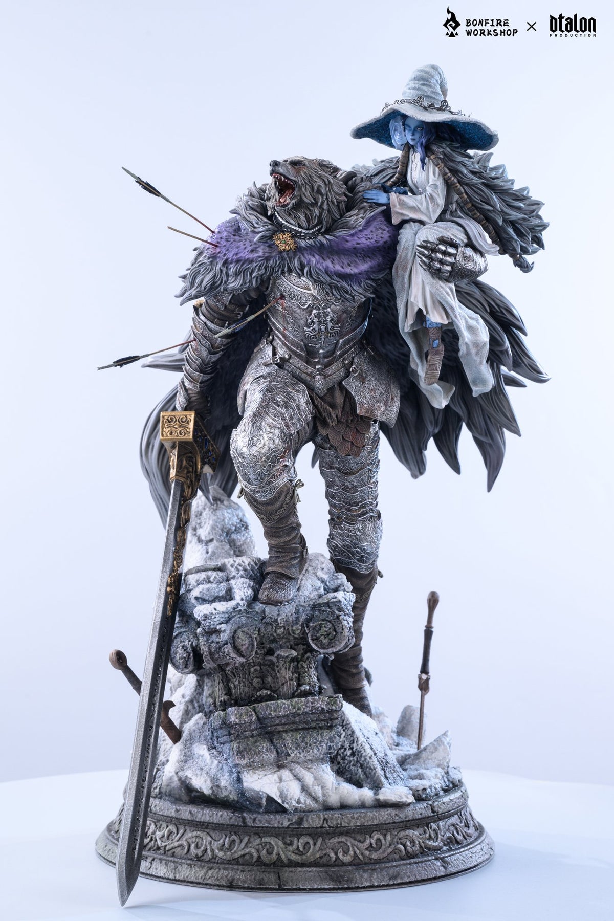 Estatuilla Elden Ring | Ranni & Blaidd the Half-Wolf | tienda anime | Tico Ofertas BONFIRE Studio