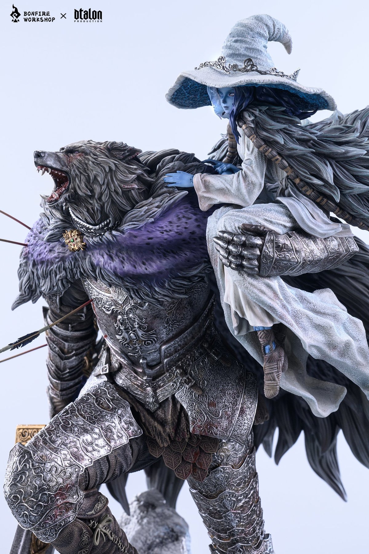 Estatuilla Elden Ring | Ranni & Blaidd the Half-Wolf | tienda anime | Tico Ofertas BONFIRE Studio