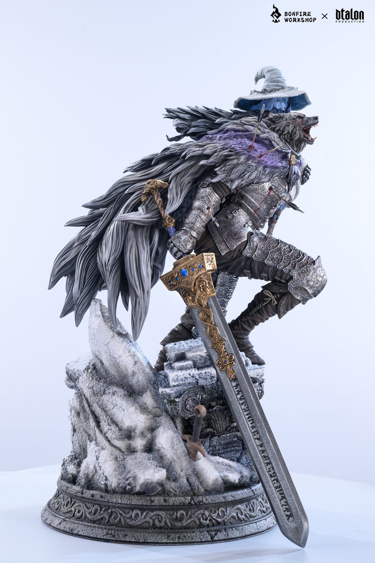 Estatuilla Elden Ring | Ranni & Blaidd the Half-Wolf | tienda anime | Tico Ofertas BONFIRE Studio
