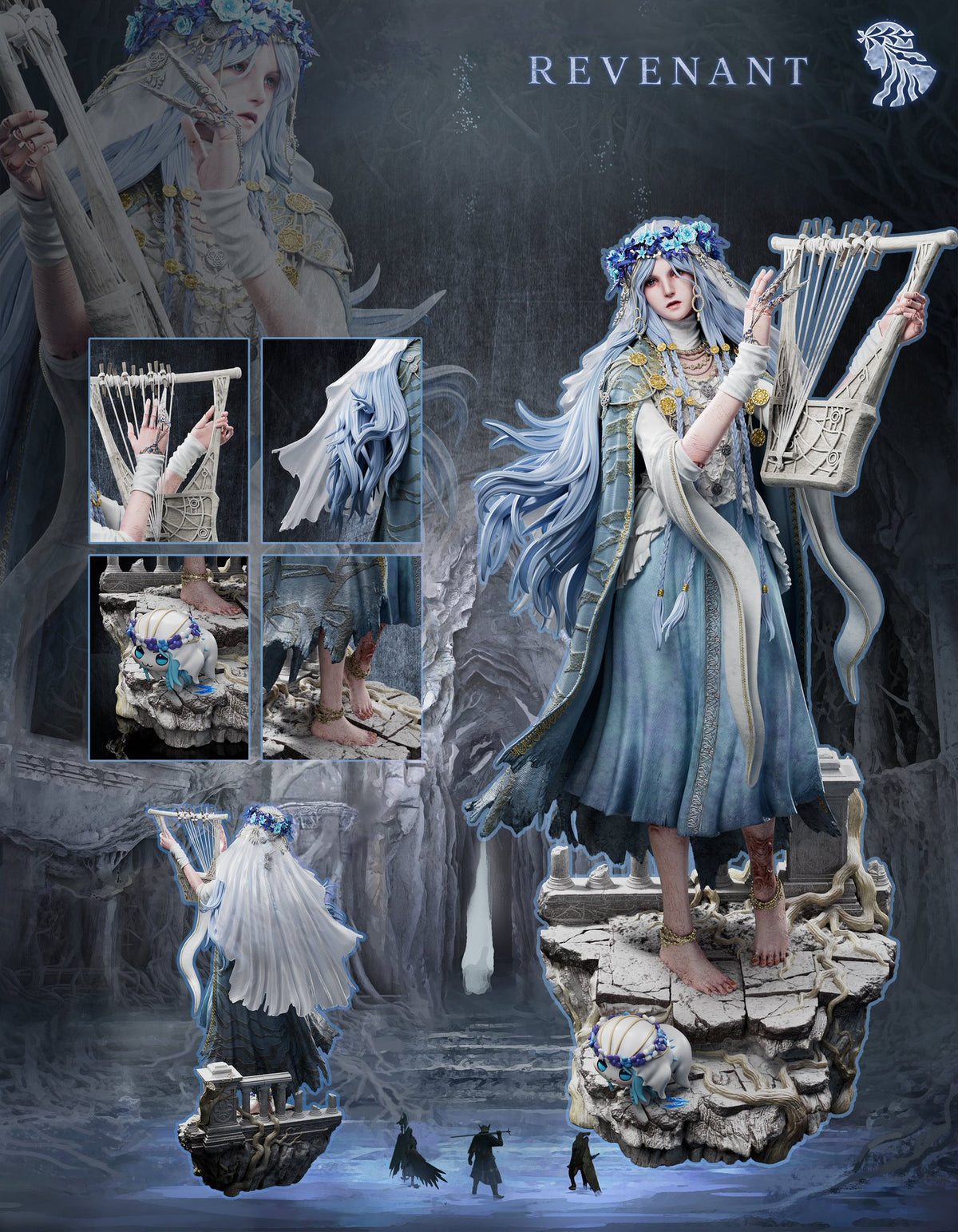 Estatuilla Elden Ring | Revenant | Ashes Studio Tienda Anime | Tico Ofertas Ashes Studio