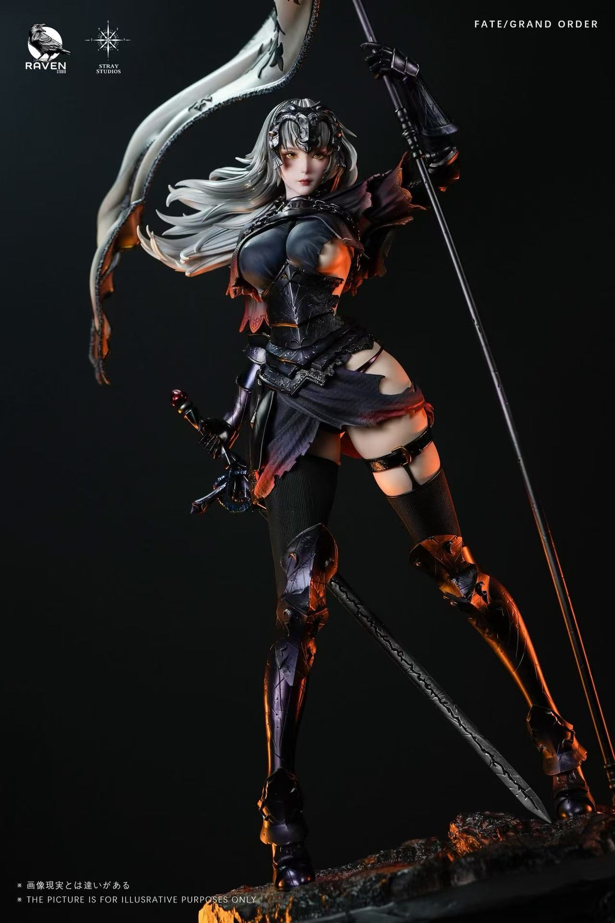 Estatuilla Fate Series | Jeanne d’Arc (Alter) | Tienda Anime | Tico Ofertas RAVEN Studio