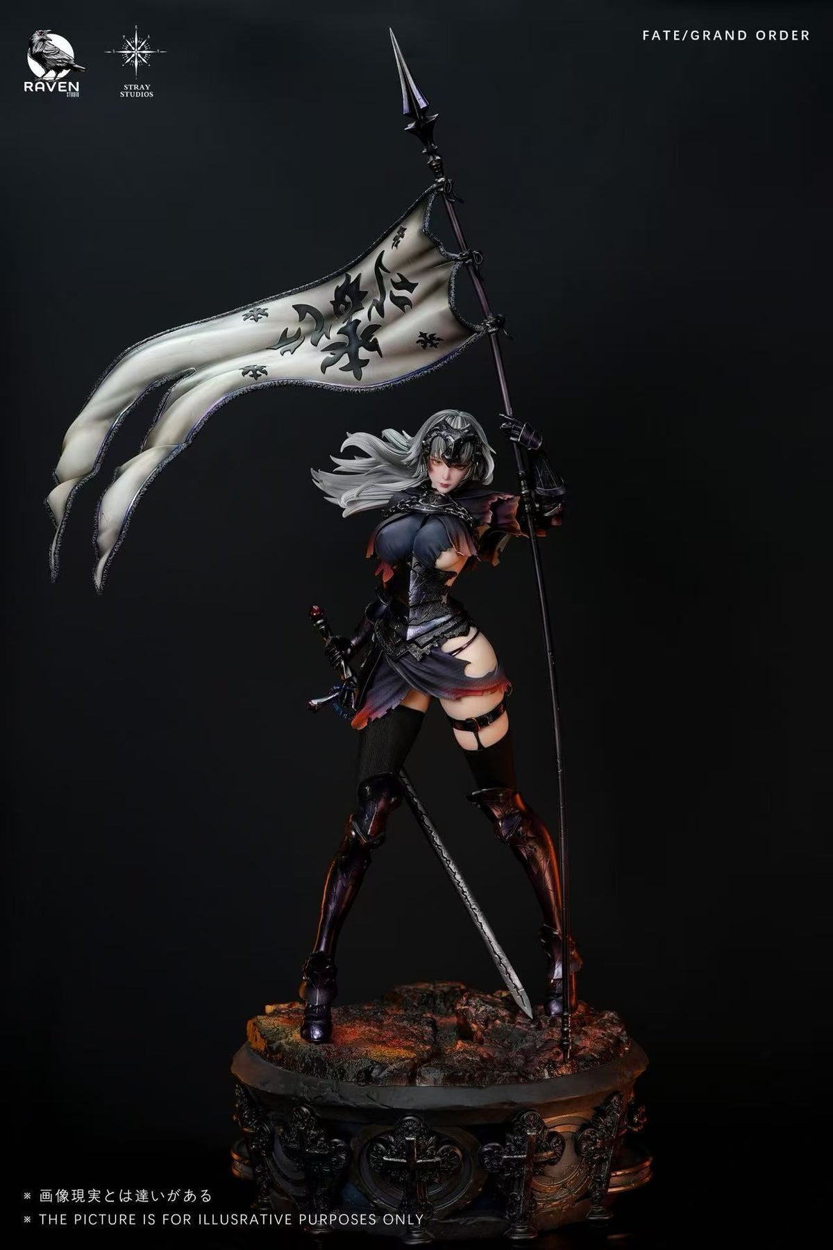 Estatuilla Fate Series | Jeanne d’Arc (Alter) | Tienda Anime | Tico Ofertas RAVEN Studio