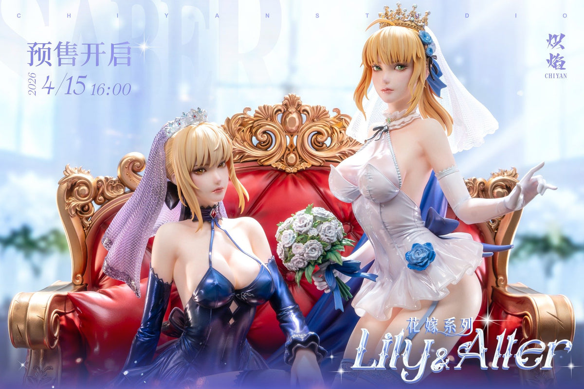 Estatuilla Fate Series | Jeanne d’Arc (Alter) x Saber Artoria Pendragon | ChiYan Studio | Tienda Anime | Tico Ofertas ChiYan Studio