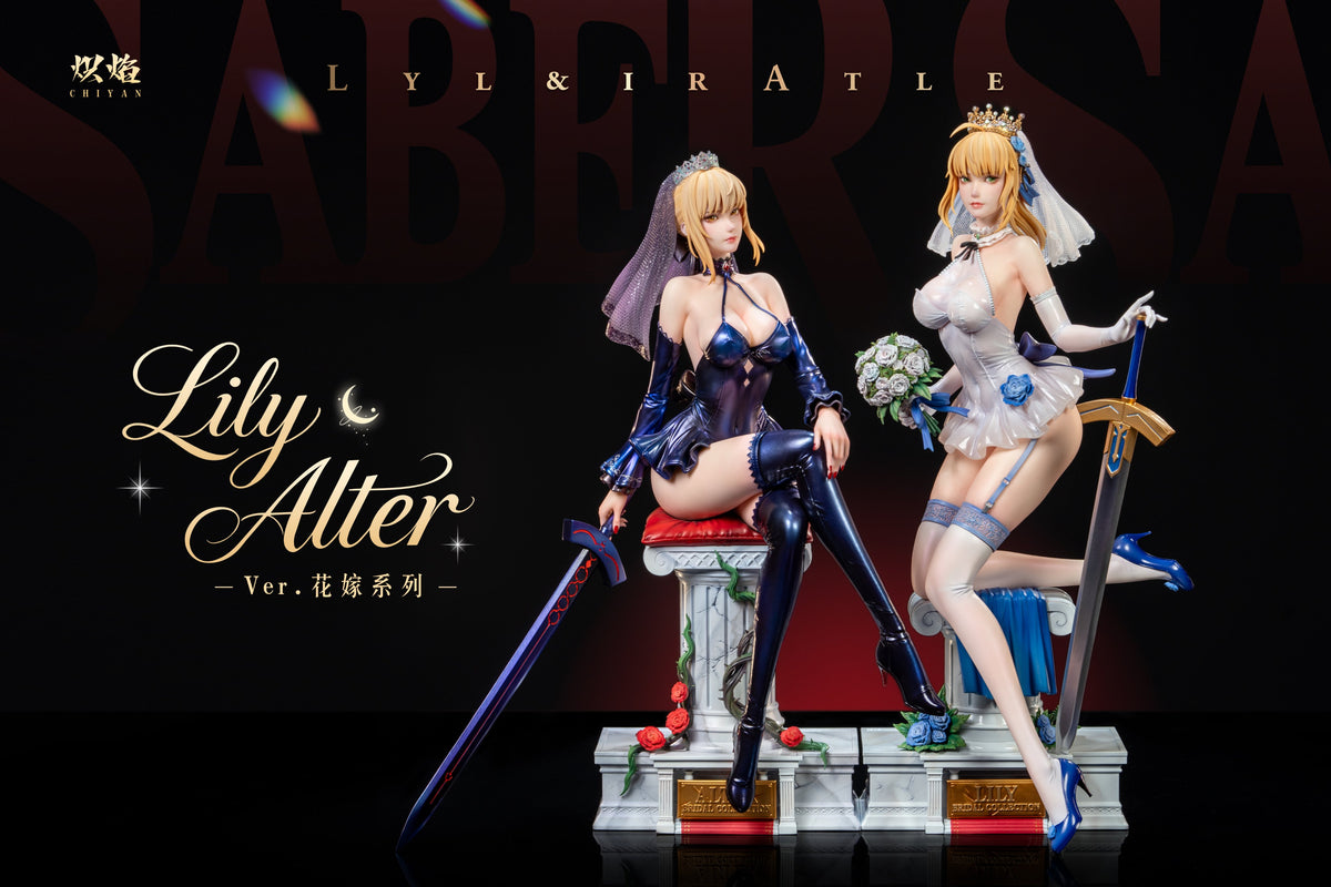 Estatuilla Fate Series | Jeanne d’Arc (Alter) x Saber Artoria Pendragon | ChiYan Studio | Tienda Anime | Tico Ofertas ChiYan Studio