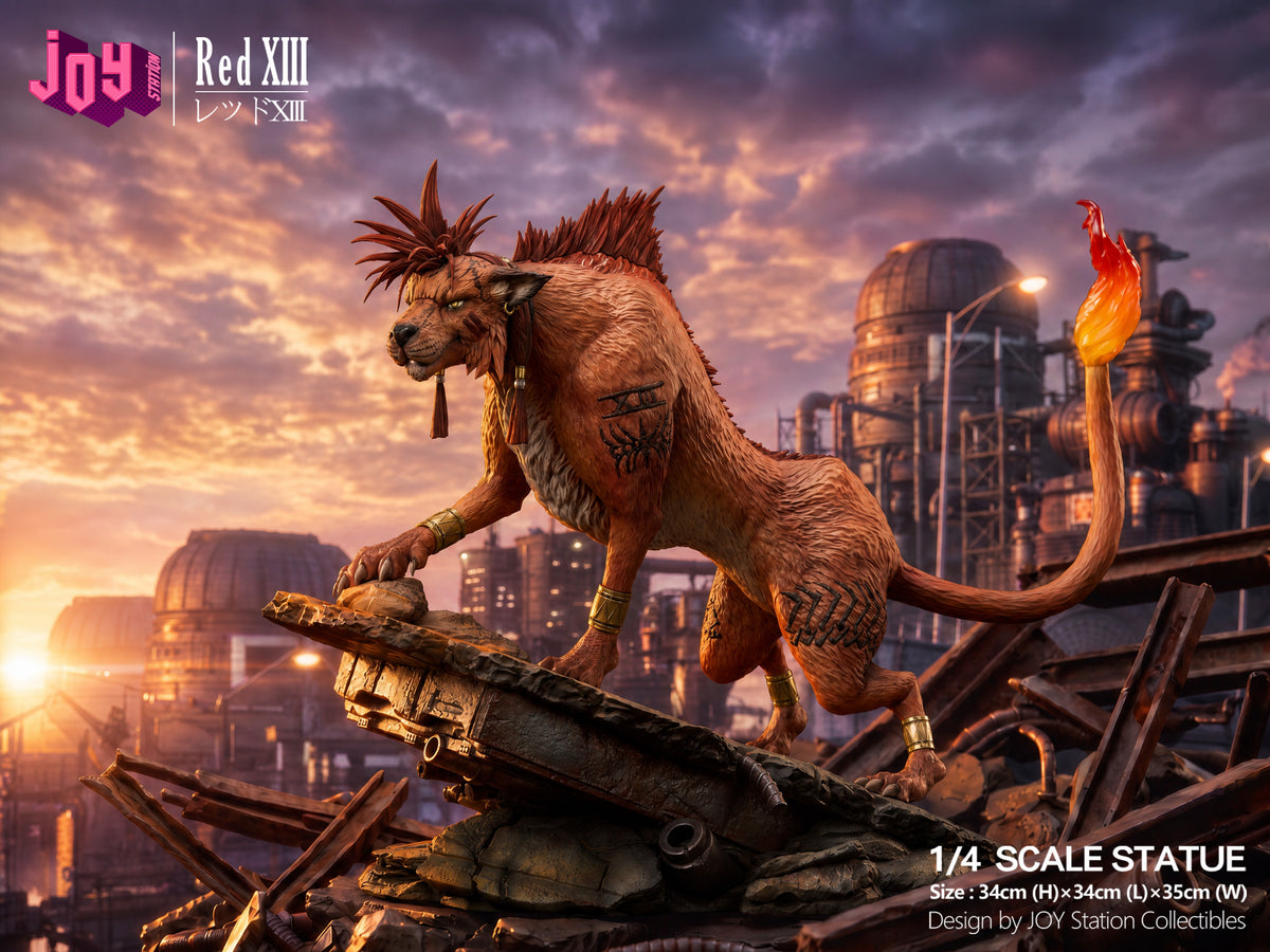 Estatuilla Final Fantasy VII | Red XIII | Joy Station Studio | Tienda Anime | Tico Ofertas