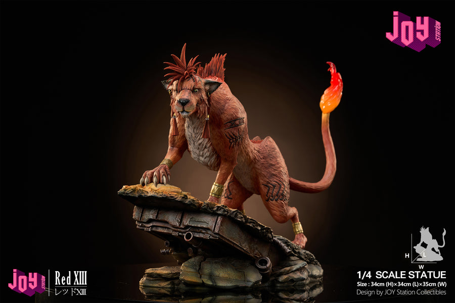 Estatuilla Final Fantasy VII | Red XIII | Joy Station Studio | Tienda Anime | Tico Ofertas